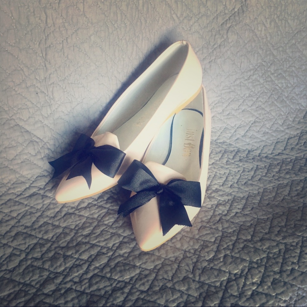 🎀Pretty Pink Bow Flats🎀